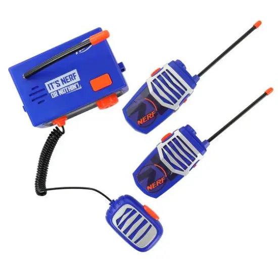 Nerf 3-Way Walkie Talkie Base Station Kit {6}