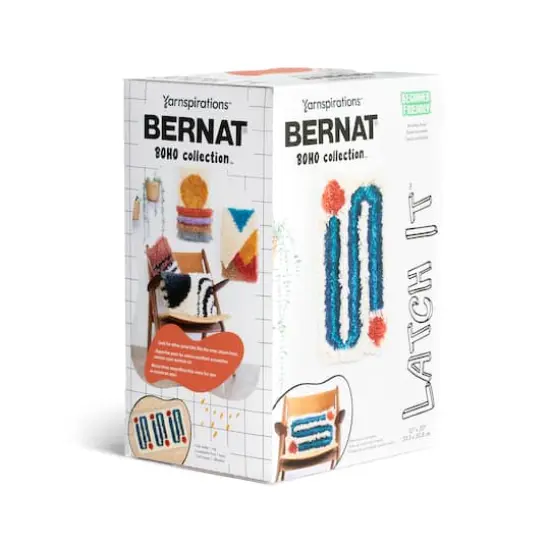Bernat&reg; Latch It&trade; Winding Road Boho Yarn Kit {6}