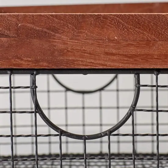 DII&reg; Farmhouse Basket Set Bronze {7}