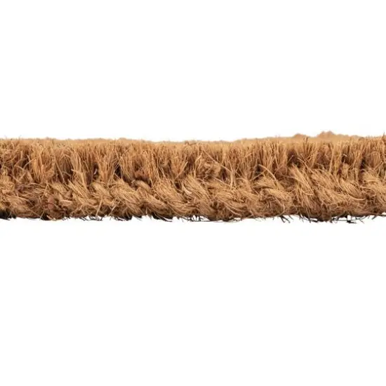 Hello Honey&reg; Black & Brown Hello Beautiful Natural Coir Doormat {7}