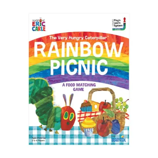 The World of Eric Carle - The Very Hungry Caterpillar Rainbow Picnic Food Matching Game {3}