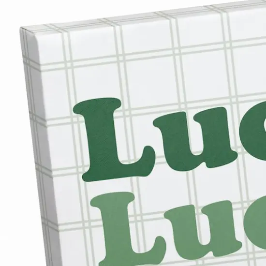 Lucky Stack Canvas Wall Art {4}
