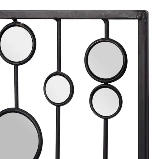 36" Black Metal Glam Abstract Panel Wall D&eacute;cor Set, 3ct. {8}