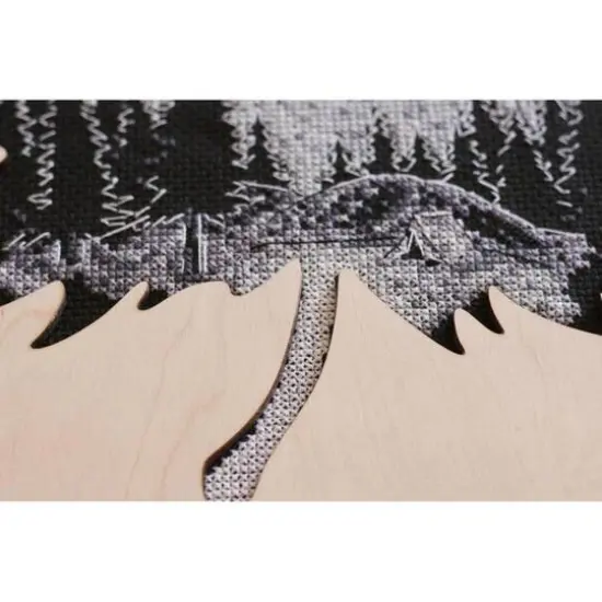 Abris Art In the Mountains with Frame Counted Cross Stitch Kit {7}