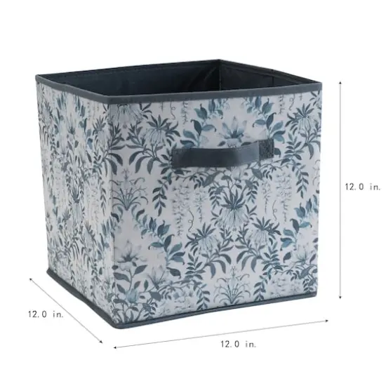 Laura Ashley Parterre Collapsible Storage Cube {3}