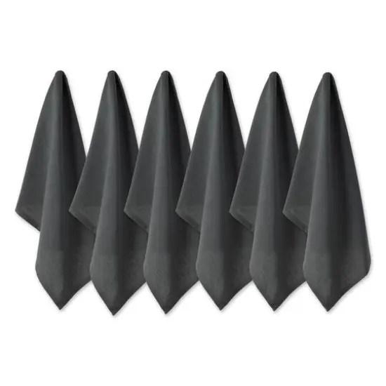 DII&reg; Flat Woven Dishtowels, 6ct. Honey Gold {2}