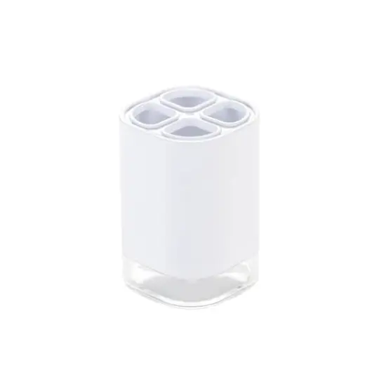 Bath Bliss White 6 Piece Acrylic Bathroom Set {4}