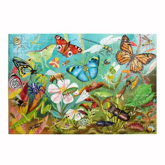 eeBoo Love of Bugs 100 Piece Puzzle {1}