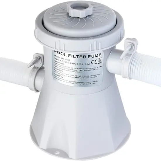 9.8ft. x 29.5" Rectangular Frame Above Ground Swimming Pool with Filter Pump {6}