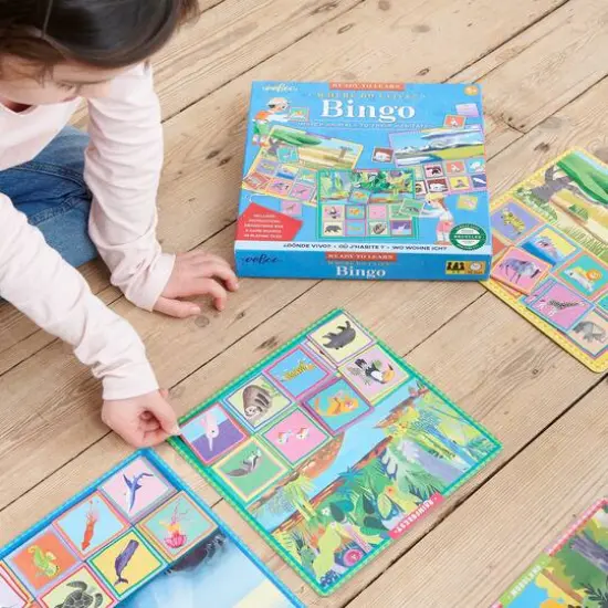 eeBoo Ready To learn Where Do I Live? Bingo Set {3}