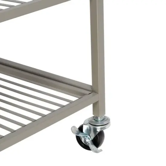 Honey Can Do 5-Tier Rolling Bathroom Storage Cart {8}