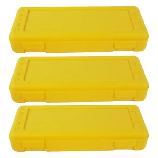 Romanoff&reg; Ruler Boxes, 3ct. Yellow {1}