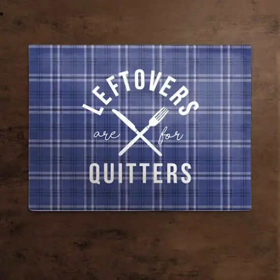 Leftovers Are For Quitters Placemat  {3}