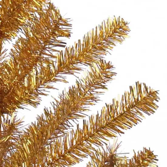 3ft. Unlit Gold Tinsel Twig Artificial Christmas Tree {3}