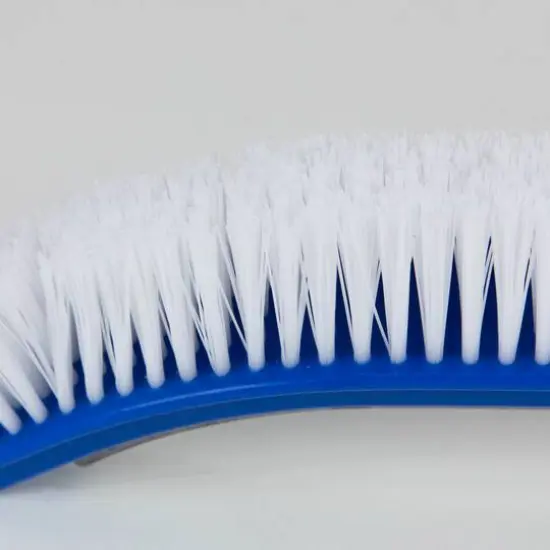 18" Blue Curved Swimming Pool Wall Brush {6}