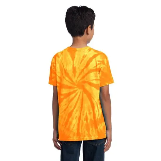 Port & Company&reg; Youth Tie-Dye T-Shirt Gold {6}