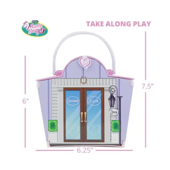 Reeves Breyer Shimmer's Beauty Salon Play Set {7}