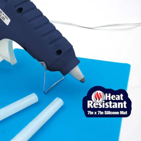 ArtSkills&reg; Full Size Glue Gun & Glue Stick Set with Silicone Mat {4}