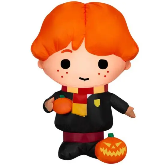 3ft. Airblown&reg; Inflatable Ron with Jack-o-lanterns {1}