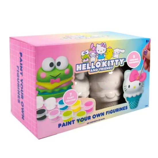 Hello Kitty&reg; & Friends Paint Your Own Figurines Set {5}