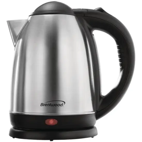 Brentwood 1.7L Stainless Steel Electric Cordless Tea Kettle {1}