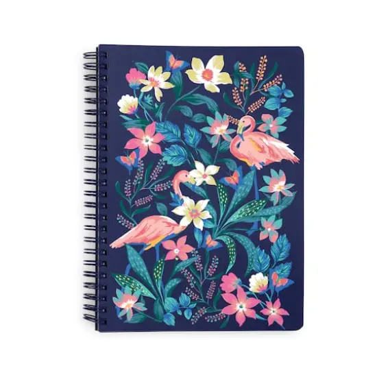 Vera Bradley&reg; Flamingo Garden Mini Notebook with Pocket {1}