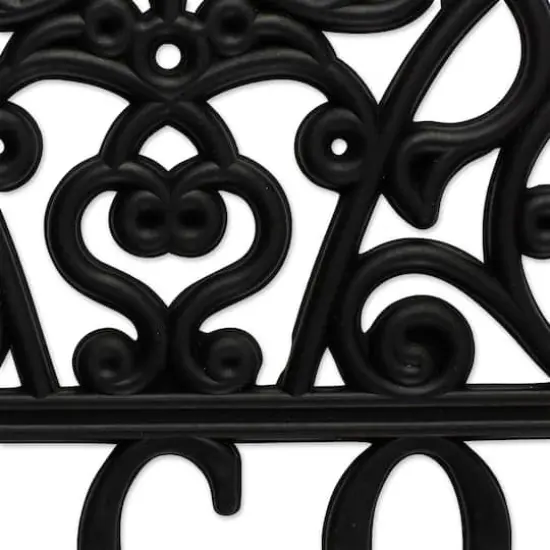 DII&reg; Welcome Scroll Rubber Doormat {4}