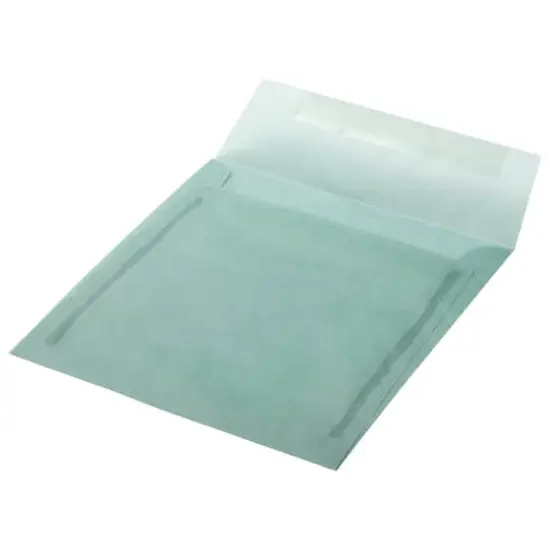 JAM Paper 6.5" x 6.5" Square Translucent Vellum Envelopes, 25ct. Ocean Blue {6}