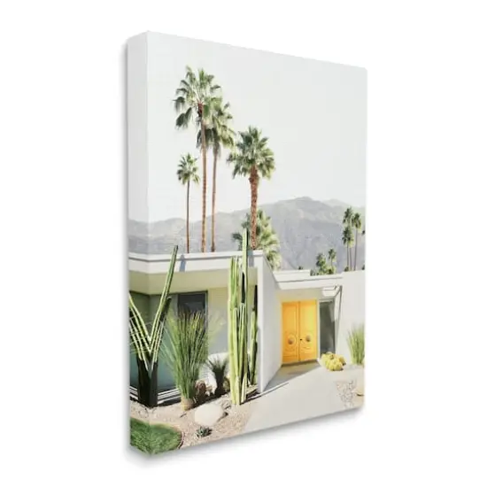 Stupell Industries Palm Springs House Photography Canvas Wall Art {4}