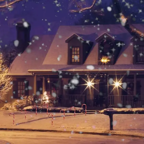 10ct. Candy Cane Lighted Christmas Pathway Markers {3}