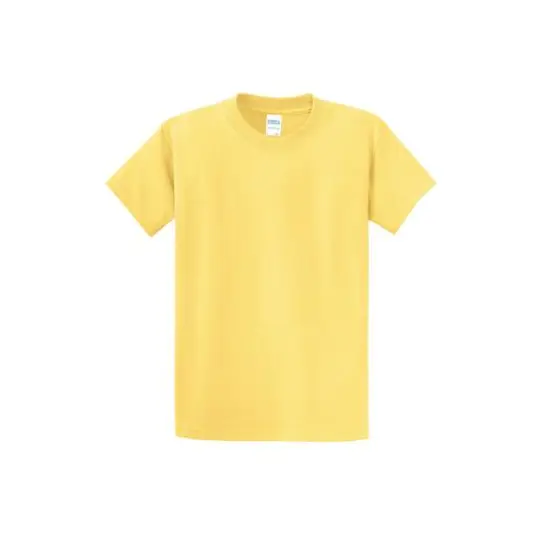 Port & Company&reg; Essential Yellow Shades Adult T-Shirt Lemon Yellow {2}