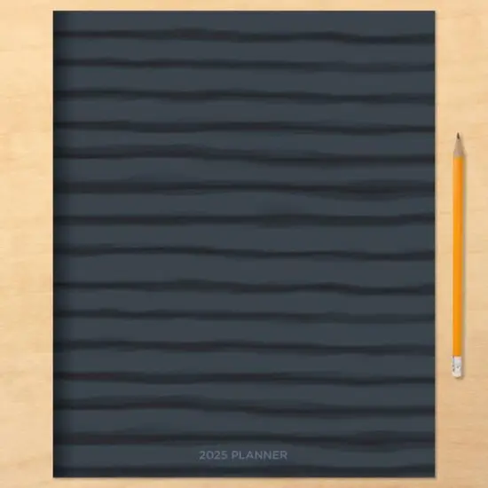 TF Publishing 2025 Navy Stripes Large Monthly Planner {7}