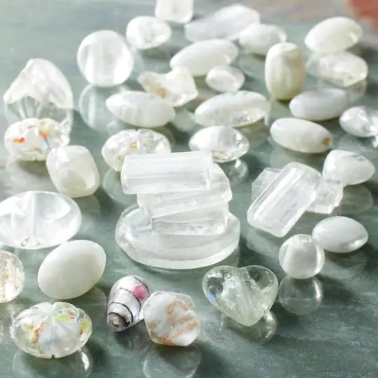 Mixed Lampwork Glass Craft Beads by Bead Landing&trade; Clear {3}