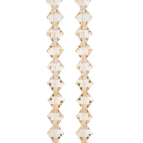 Preciosa Glass Crystal Bicone Beads, 8mm by Bead Landing&trade; Honey {1}