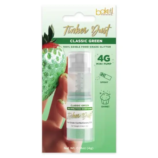 Bakell&reg; Tinker Dust Edible Glitter Classic Green {1}