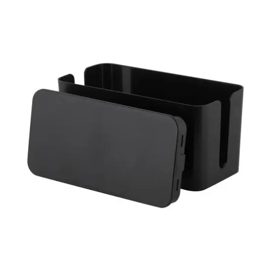 Simplify Black Cable Organizer Boxes, 2ct. {10}