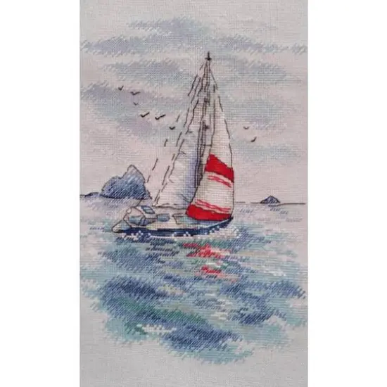 MP Studia Sea Regatta Cross Stitch Kit {9}