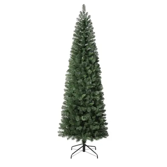 7.5ft. Pre-Lit Deerfield Spruce Artificial Christmas Tree, Warm White LED Lights {3}