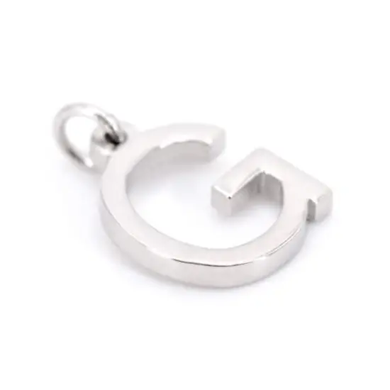 Sterling Silver Alphabet Charm by Bead Landing&trade; G {6}