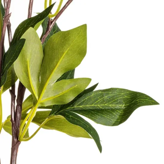 Artificial Coffee Peony Spray {8}