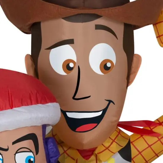 8ft. Airblown&reg; Inflatable Christmas Toy Story with Sleigh {4}
