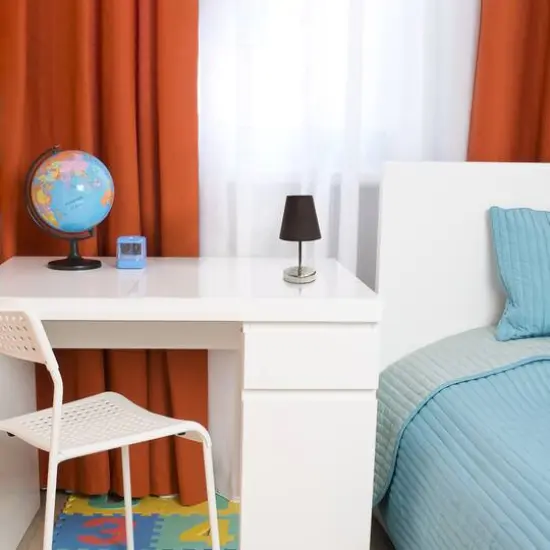 Creekwood Home Nauru 10.5" Sand Nickel Petite Metal Stick Table Lamp Espresso Brown {7}