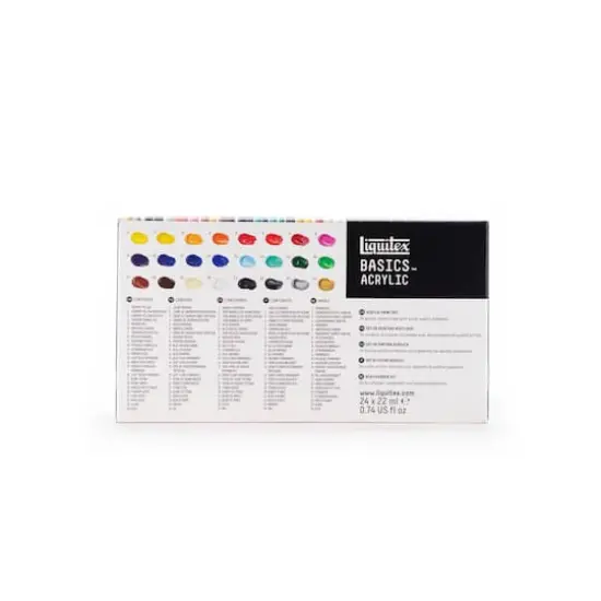 Liquitex BASICS&reg; Acrylic Color Set, 24 Count {6}