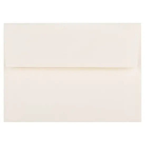 JAM Paper A6 Strathmore Invitation Envelopes, 50ct. Natural White Laid {1}