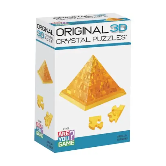 Original 3D Crystal Puzzle&trade; Pyramid 38 Piece Puzzle {3}