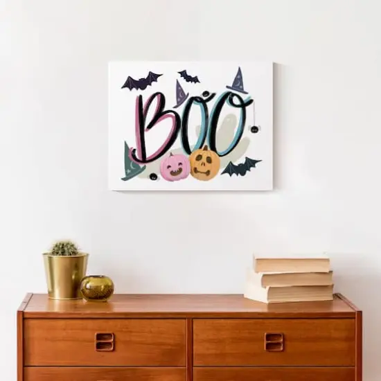 Boo Icons Canvas Wall Art {5}