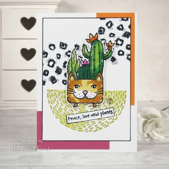 Woodware Singles Stitched Circle Clear Stamps {4}