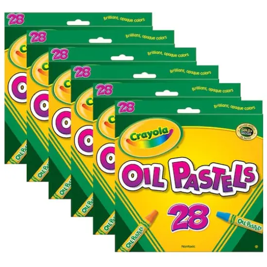 Crayola&reg; Oil Pastels, 6 Packs of 28 {1}