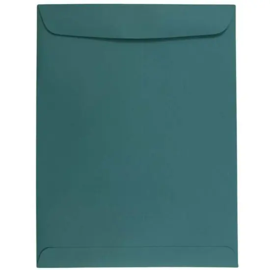 JAM Paper 10" x 13" Open End Catalog Premium Envelopes, 25ct. Teal {1}