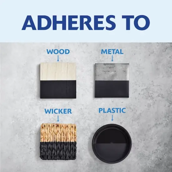 Rust-Oleum&reg; Painter's Touch&reg; 2X Ultra Cover&reg; Flat Black Spray Paint & Primer {4}